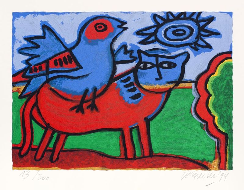 Chat et L'oiseau