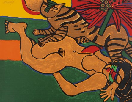 Femme au Tigre