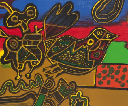 L’oiseau né au Paysage